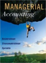 Managerial Accounting, 1st Edition
