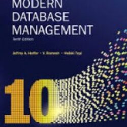 Modern Database Management (10th Edition)