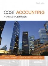 Cost Accounting 15th edition