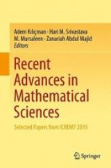 Recent Advances in Mathematical Sciences