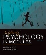 Exploring Psychology in Modules, 10th Edition