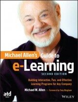 Michael Allen's Guide to e-Learning 2 edition